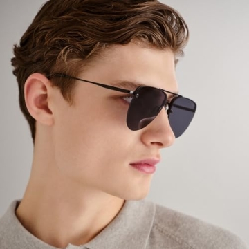 Le Specs The Prince Matte Black Aviator Sunglasses Unisex