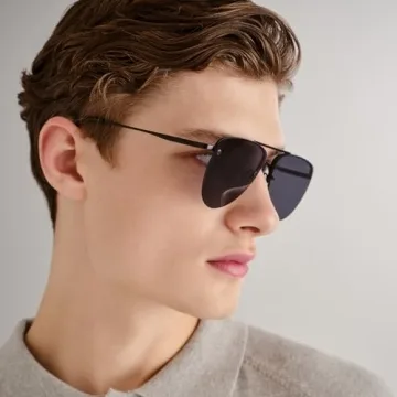 Le Specs The Prince Matte Black Aviator Sunglasses Unisex