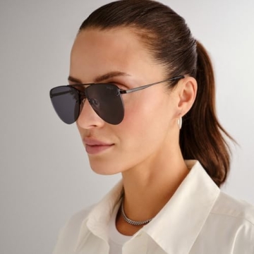 Le Specs The Prince Matte Black Aviator Sunglasses Unisex