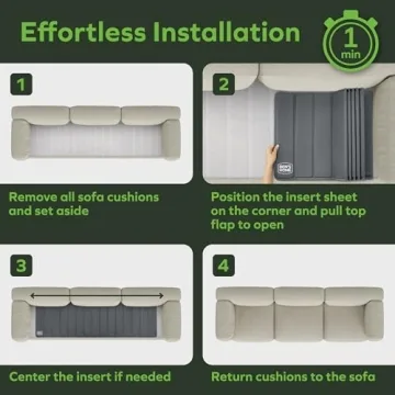 BEN'SHOME Couch Cushion Support - Heavy Duty Sofa Saver