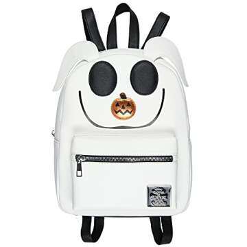The Nightmare Before Christmas Zero the Dog Faux Leather Tote Bag Mini Backpack