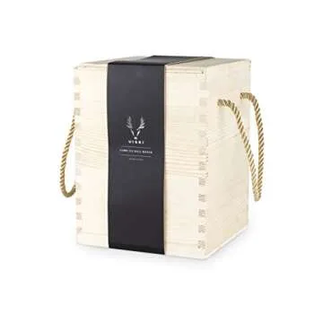 Viski Ice Ball Press Aluminum Ice Press for Whiskey Bourbon Scotch Old Fashioned Cocktail & Rocks Beverage, Clear Ice Ball Maker Mold Size, Barware Equipment & Gift Essentials, 55mm / 2.1", Silver