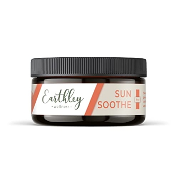 Earthley Wellness, Sun Soothe, All Natural Sunburn Relief, Comforts Sunburned, Sore, or Dry Skin Fas...