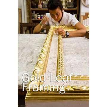 Barnabas Blattgold Imitation Gold Leaf Sheets for Crafting