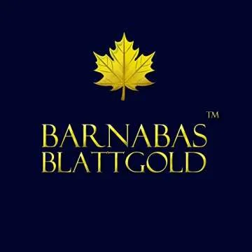 Barnabas Blattgold Imitation Gold Leaf Sheets for Crafting