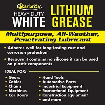 STAR BRITE White Lithium Grease 14 OZ Cartridge (026214)