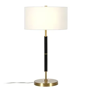 Elegant Henn&Hart 25" Table Lamp for Home & Office