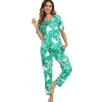 Lovasy Women's Floral Pajamas Set for Comfort and Style