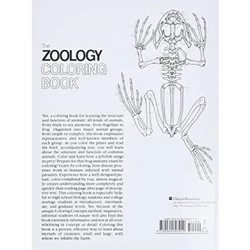 The Zoology Coloring Book for Nature Lovers and Artists