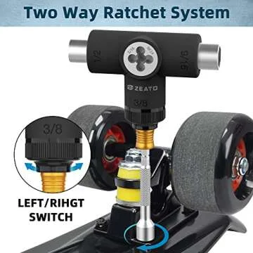Zeato All-in-One Skate Tool for Easy Maintenance