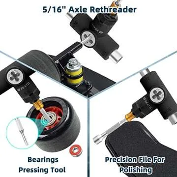 Zeato All-in-One Skate Tool for Easy Maintenance