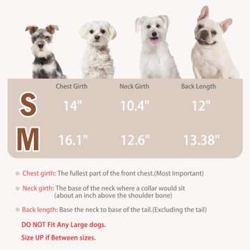 PUPTECK Classic Plaid Dog Dress Cute Puppy Clothes Outfit Small