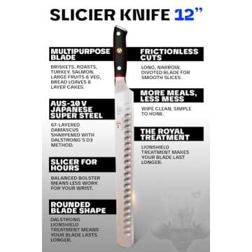 Dalstrong 12" Slicing Knife - Shogun Series ELITE