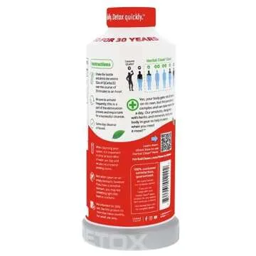 Herbal Clean QCarbo32 Tropical Detox Drink for Same-Day Results
