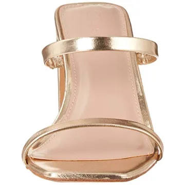 The Drop Women's Avery Gold High Heel Sandals - Fashion & Comfort