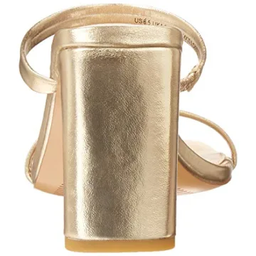 The Drop Women's Avery Gold High Heel Sandals - Fashion & Comfort