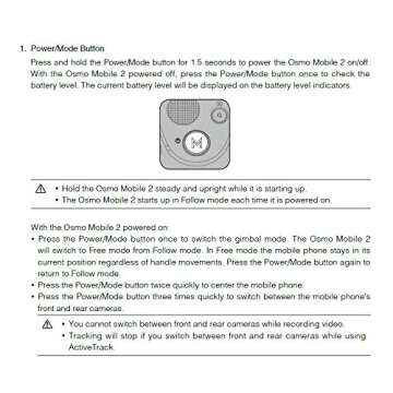 DJI osmo Mobile 2 Handheld Smartphone Gimbal (Single Unit) (Renewed)