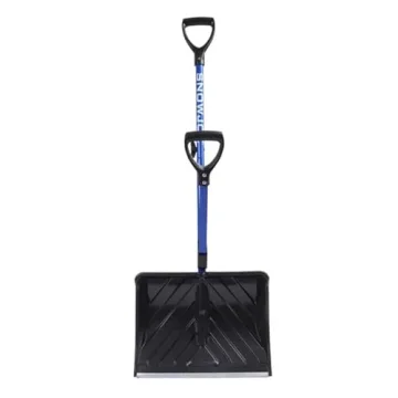 Snow Joe 20-Inch Shovel with Assist Handle and Durability