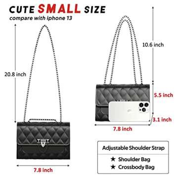 Intrbleu Black Crossbody Purse for Women - Stylish & Chic