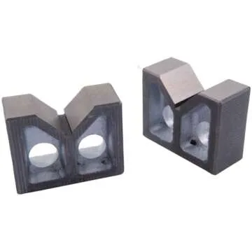 HHIP 2 X 1-5/8 X 1-3/8 INCH CAST Iron V Block Set (3402-1000)
