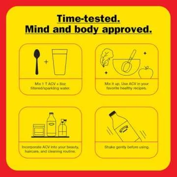 Bragg Organic Apple Cider Vinegar with the Mother - 1 gal (128 fl oz) - Raw and Unfiltered