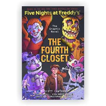Five Nights at Freddy's Graphic Novels Books 1-3 [The Silver Eyes; The Twisted Ones and The Fourth Closet] Fazbear Frights Graphic Novels