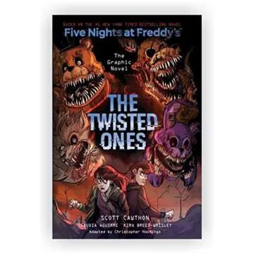 Five Nights at Freddy's Graphic Novels Books 1-3 [The Silver Eyes; The Twisted Ones and The Fourth Closet] Fazbear Frights Graphic Novels