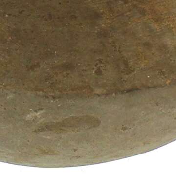 Benjara Rustic Clay Earthen Water Pot with Round Top, Brown