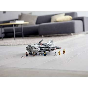 Buy LEGO Star Wars Millennium Falcon 75257 Set Online
