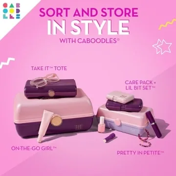 Stylish Caboodles On-The-Go Girl Makeup Organizer Case
