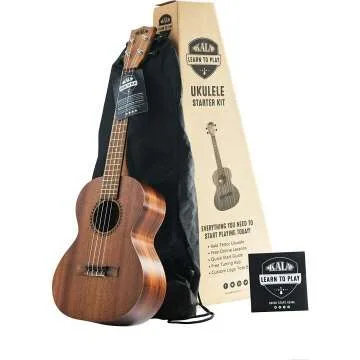 Kala Ukulele Tenor Starter Kit with Online Lessons