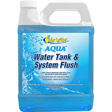 STAR BRITE Aqua Water Tank & System Flush - Deep Cleans & Deodorizes Fresh Water Tanks & Entire Drin...