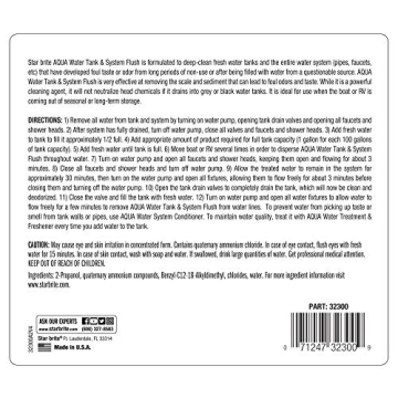 STAR BRITE Aqua Water Tank Flush - Deep Clean & Deodorize