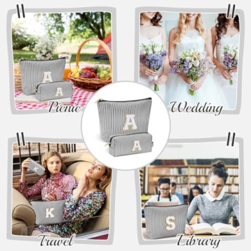 YOOLIFE Personalized Makeup Bag Unique Gifts for Women