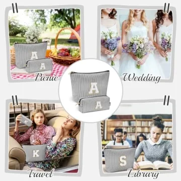 YOOLIFE Personalized Makeup Bag Unique Gifts for Women