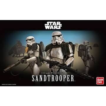 Shop Bandai Spirits Star Wars Sandtrooper 1/12 Action Figure