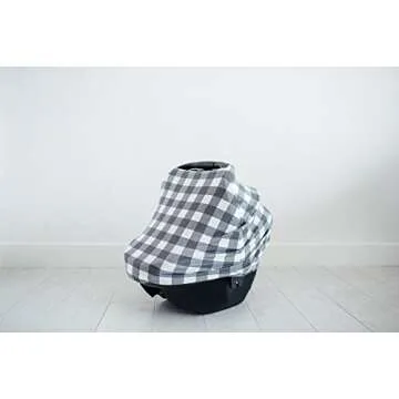 Copper Pearl Multi-Use Cover: Car Seat Covers, Nursing Cover, and Stroller Cover for Sun - Stretchy Fabric, All-Season Use, Stylish Designs, Easy Access for Moms - Scotland