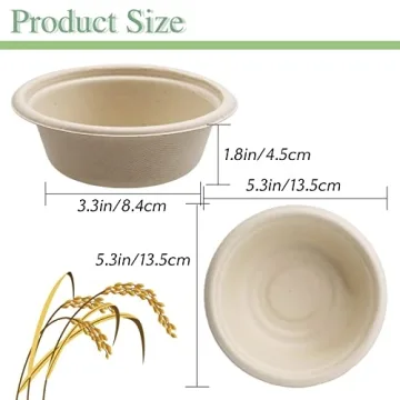 Eco-Friendly 12 oz Disposable Paper Bowls for All Occasions
