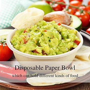 Eco-Friendly 12 oz Disposable Paper Bowls for All Occasions
