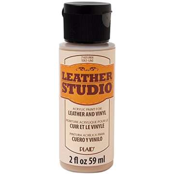 Leather Studio Leather Paint (2-Ounce) - Linen for Stunning Finishes