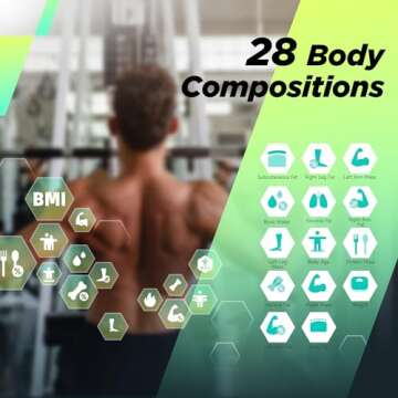 Runstar Smart Digital Scale with Body Composition Analysis