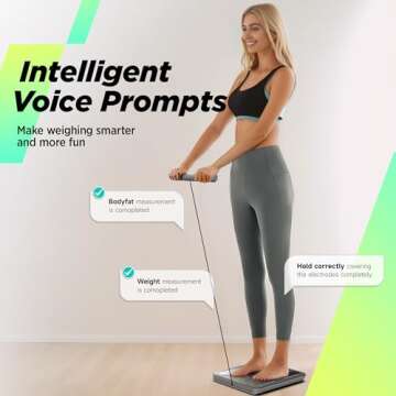 Runstar Smart Digital Scale with Body Composition Analysis