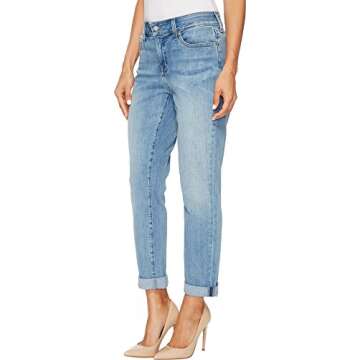 NYDJ Women's Petite Boyfriend Jean, Dreamstate, 6P