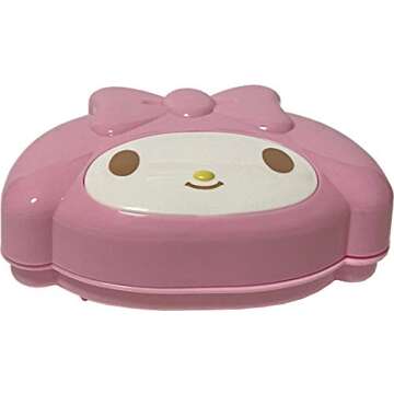 Friend Sanrio My Melody Soapdish Box Case with Lid (Die Cut)