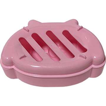 Friend Sanrio My Melody Soapdish Box Case with Lid (Die Cut)