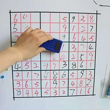 Colorful Whiteboard Gridding Graphic Tape - 8 Colors Pack