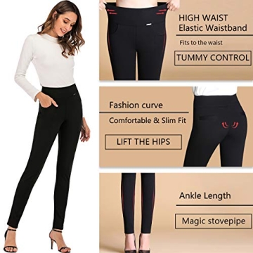 Neezeelee Comfortable Stretch Dress Pants for Women