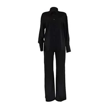 Elegant Satin Pajama Set for Women - GTMRINJN