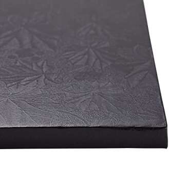 Juvale Stylish 12 Inch Black Cake Boards for Events