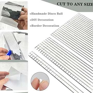 REDODECO 3500Pcs Real Glass Mosaic Tiles for Crafting